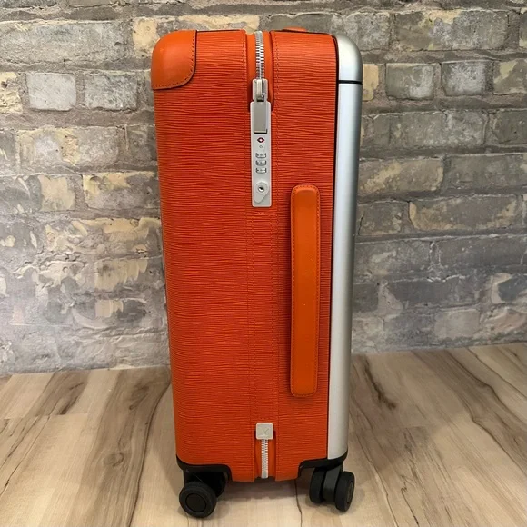 Orange Louis Vuitton Horizon 55 Rolling Suitcase - Picture 14 of 16